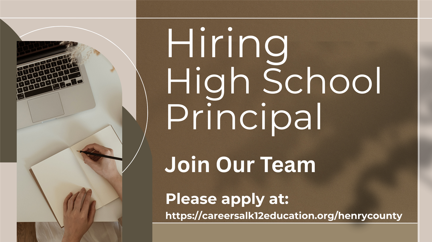 Hiring High School Principal